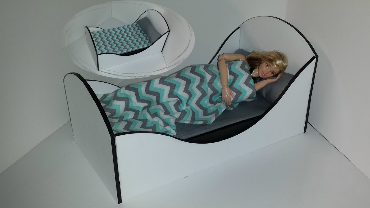How to make a Doll Rounded Side Bed