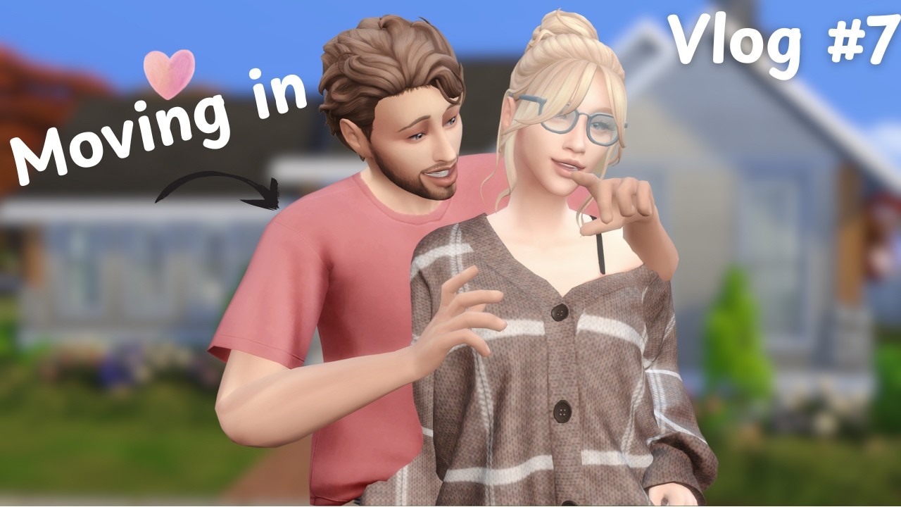 Boyfriend Moves In Day In The Life Sims 4 Vlog #7