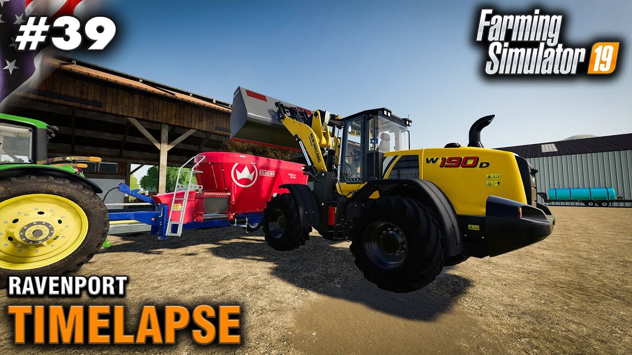 FS19 Timelapse Ravenport #39 Feeding The Animals