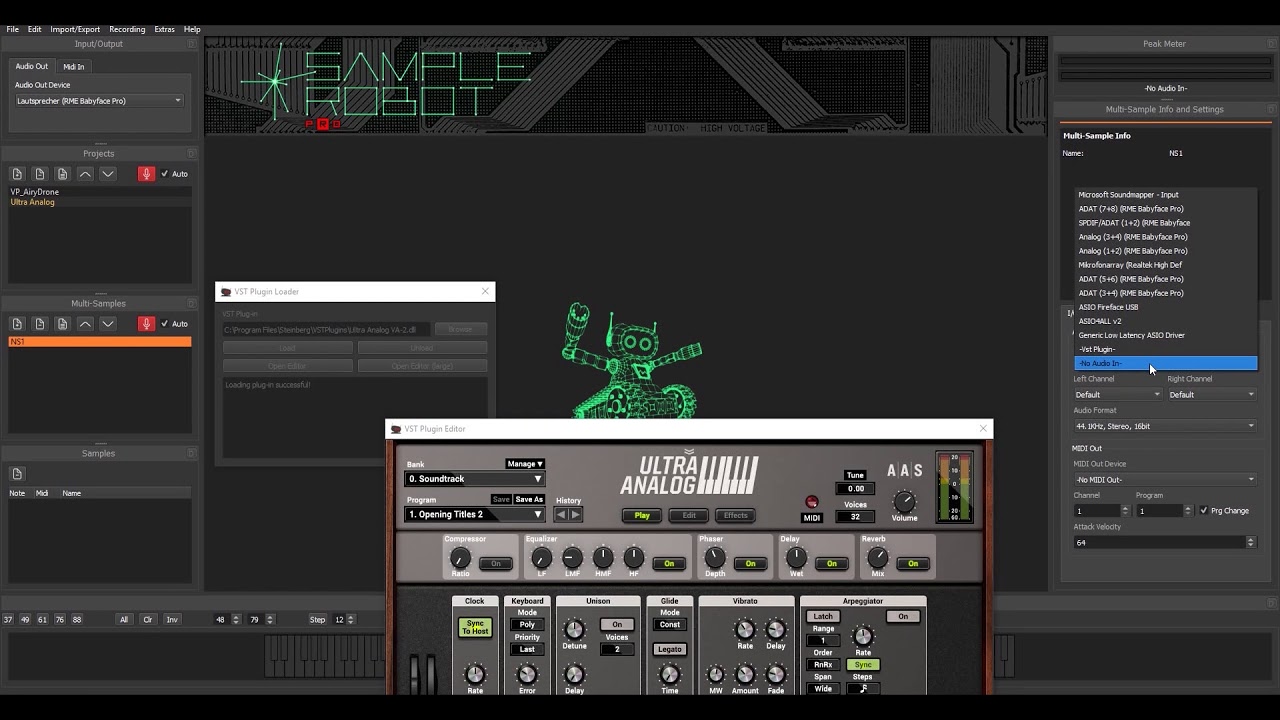 Quick guide to sample VST instruments with SampleRobot 6.1