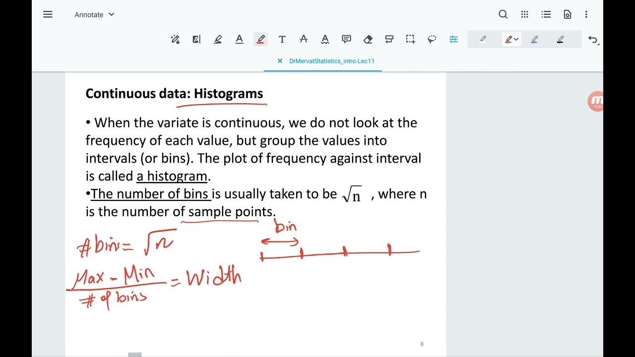 Lecture 12 - Statistics (1)
