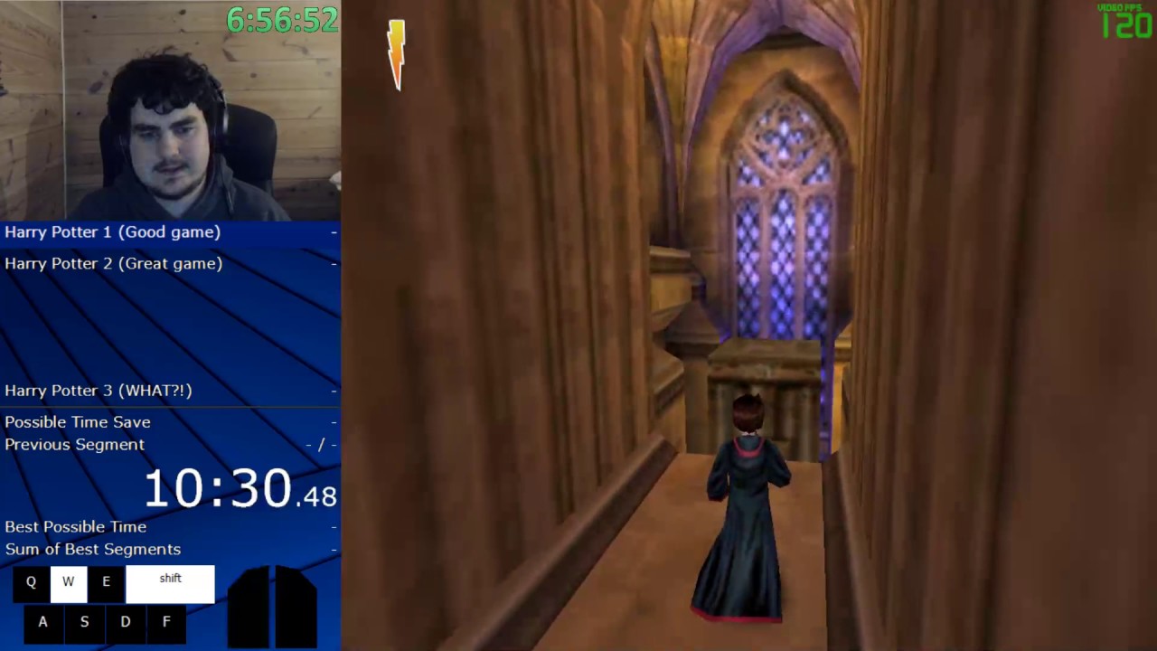 Harry Potter Trifecta (PC) Any% Speedrun PB/WR (
