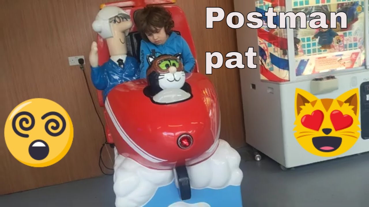amutec postman pat special delivery helicopter Kiddie Ride  Coney Beach Porthcawl Amusement park