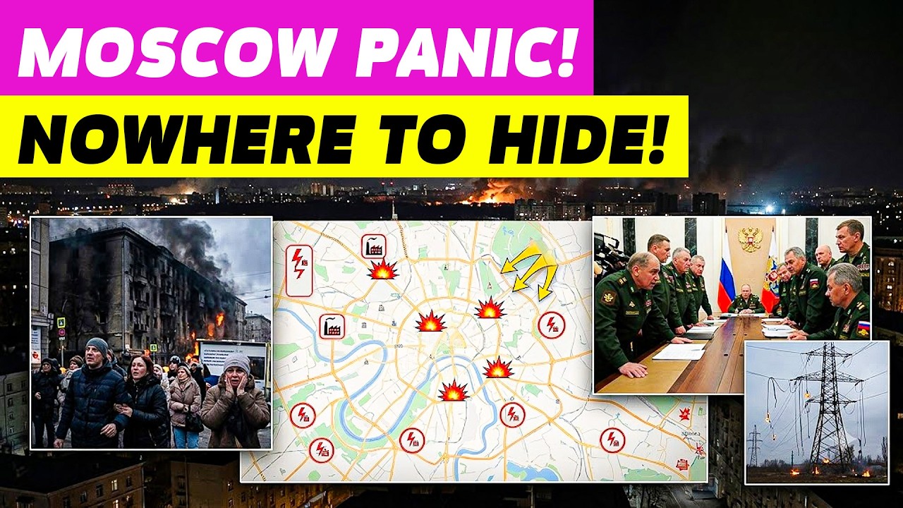 Moscow under fire: Panic, power grid failures, and elites demanding an end to the war!