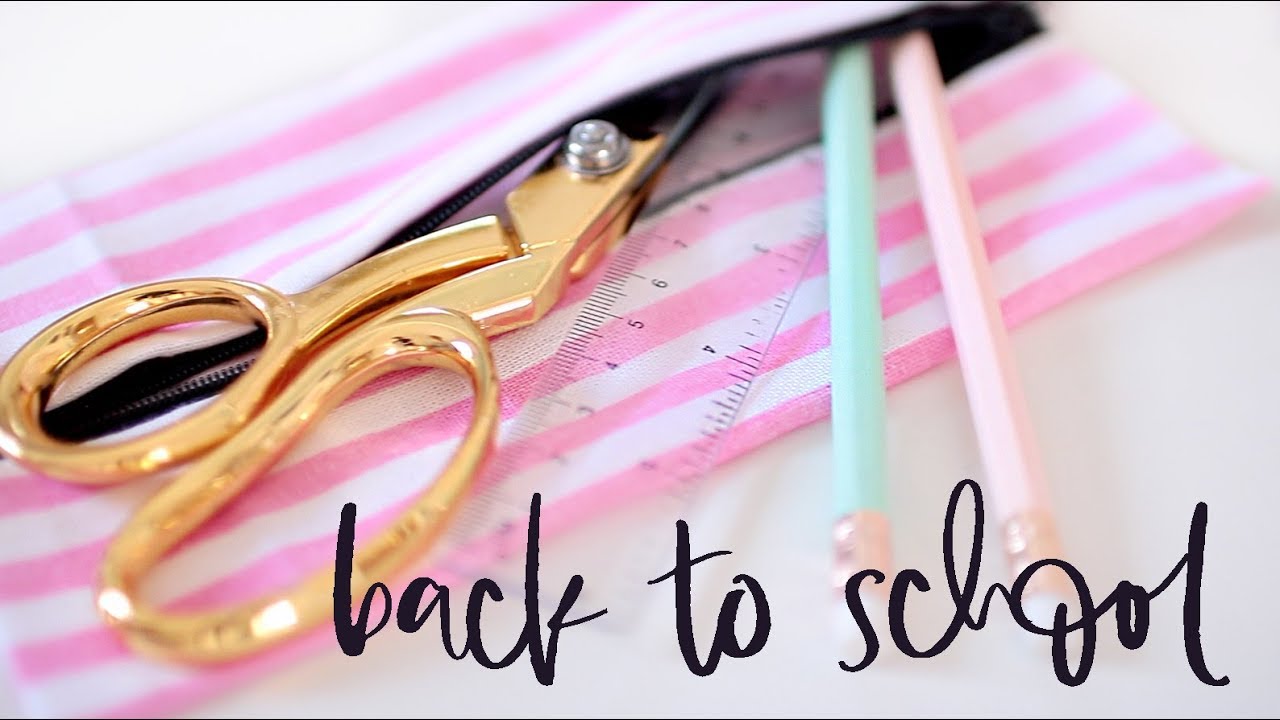DIY Back to School Supplies and Desk Decor | 2017