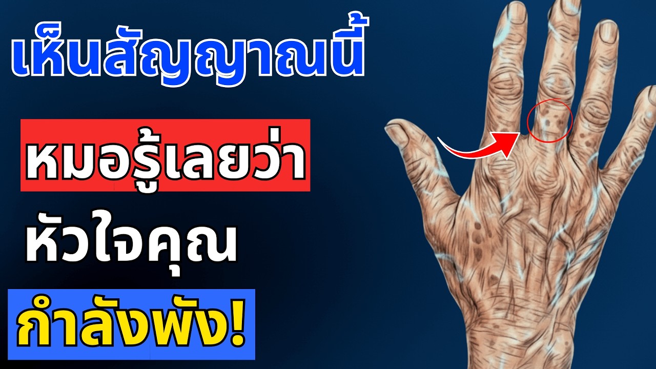 ก่อนหัวใจวายหัวใจเตือนแล้ว! 6 สัญญาณที่ผู้สูงอายุห้ามมองข้าม| สุขภาพผู้สูงอายุ