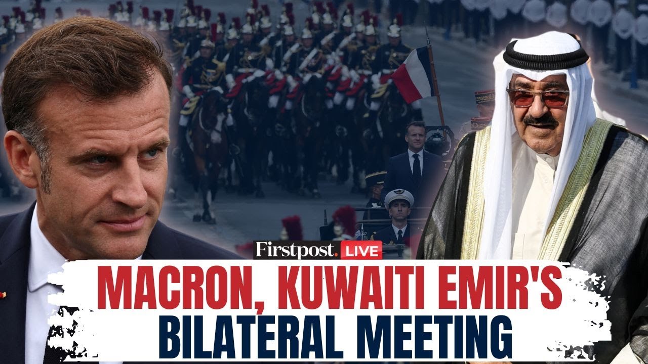 LIVE: French President Macron, Kuwait's Emir Sign Bilateral Agreements Following Bastille Day Parade