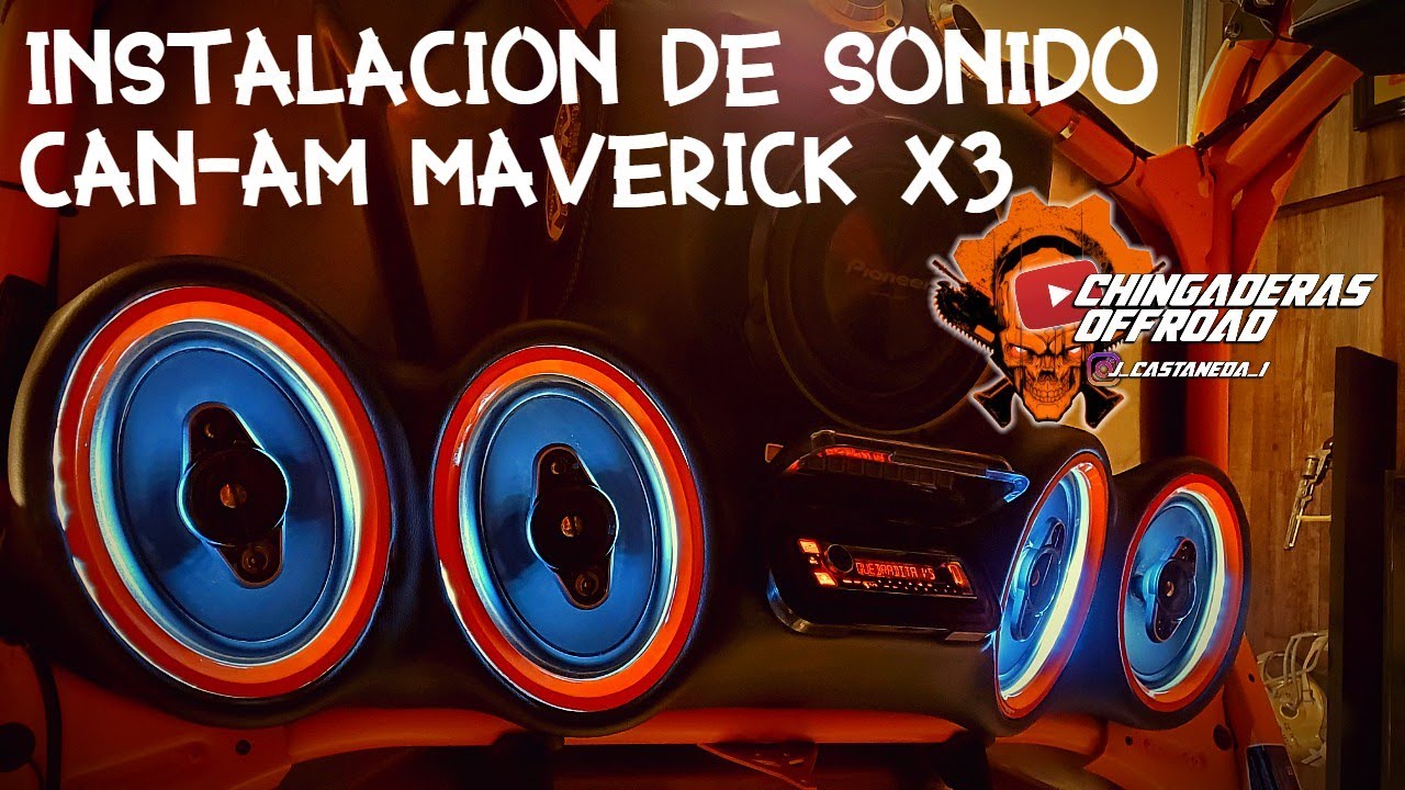 Instalacion De Sonido En 2020 Can-Am Maverick X3 XRC RR