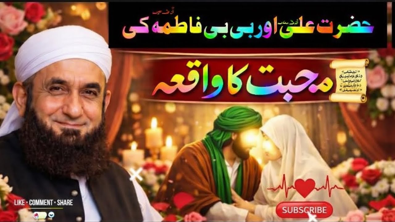 ✨ حضرت علیؓ اور حضرت فاطمہؓ کی لازوال محبت کا سچا واقعہ | ایمان بڑھانے والی کہانی  💖
