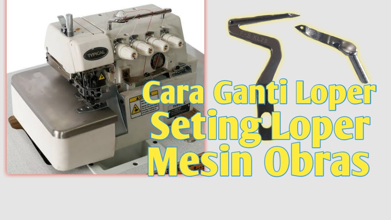 CARA GANTI LOVER MESIN OBRAS | CARA SETING LOVER MESIN OBRAS