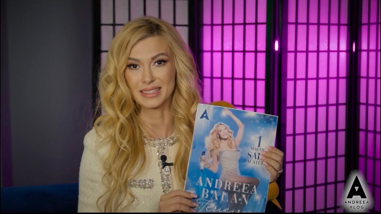 Andreea Balan (310) - Ce invitati am pe 1 Martie la Sala Palatului  + repetitii si confesiuni 