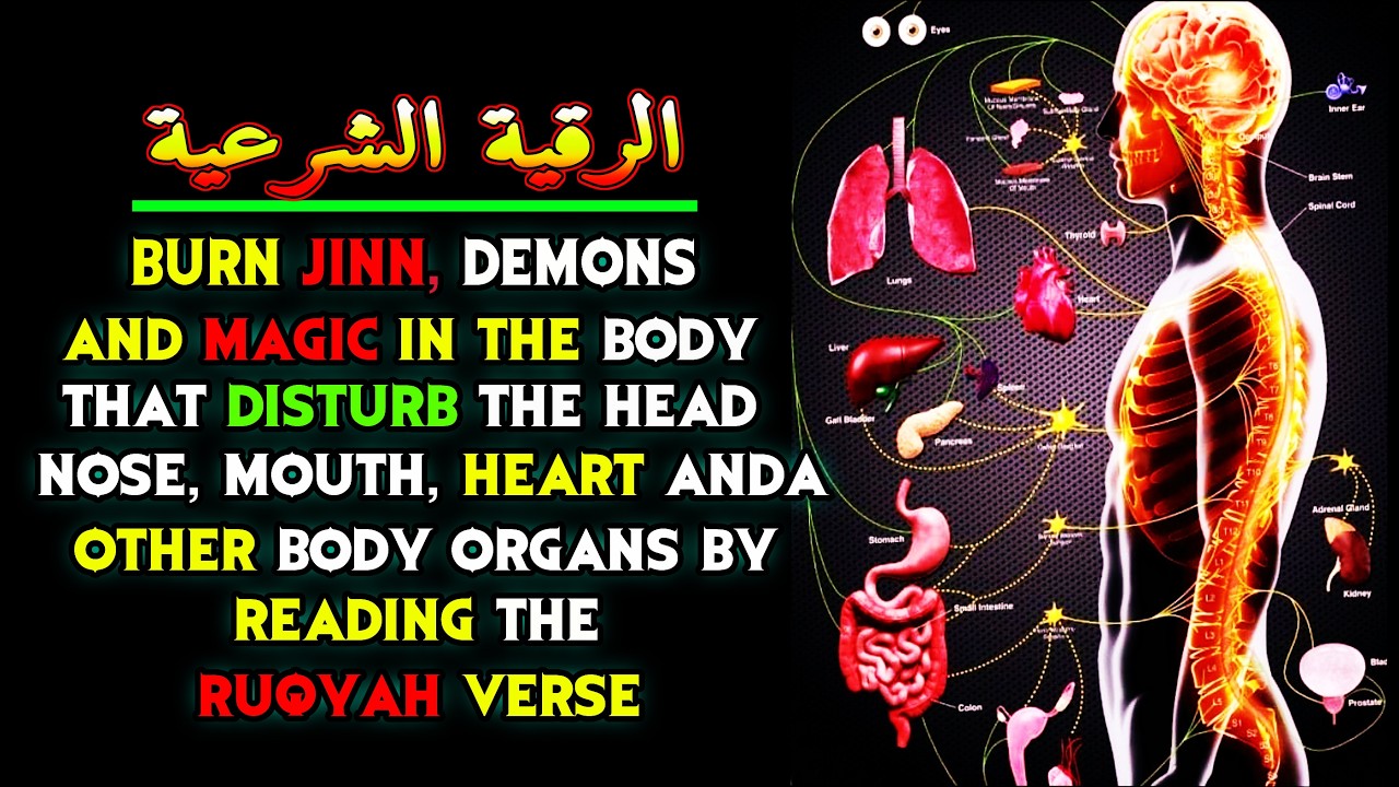 PLAY NOW❗ RUQYAH DESTROYS JIN SATAN MAGIC IN THE BODY & HEAD