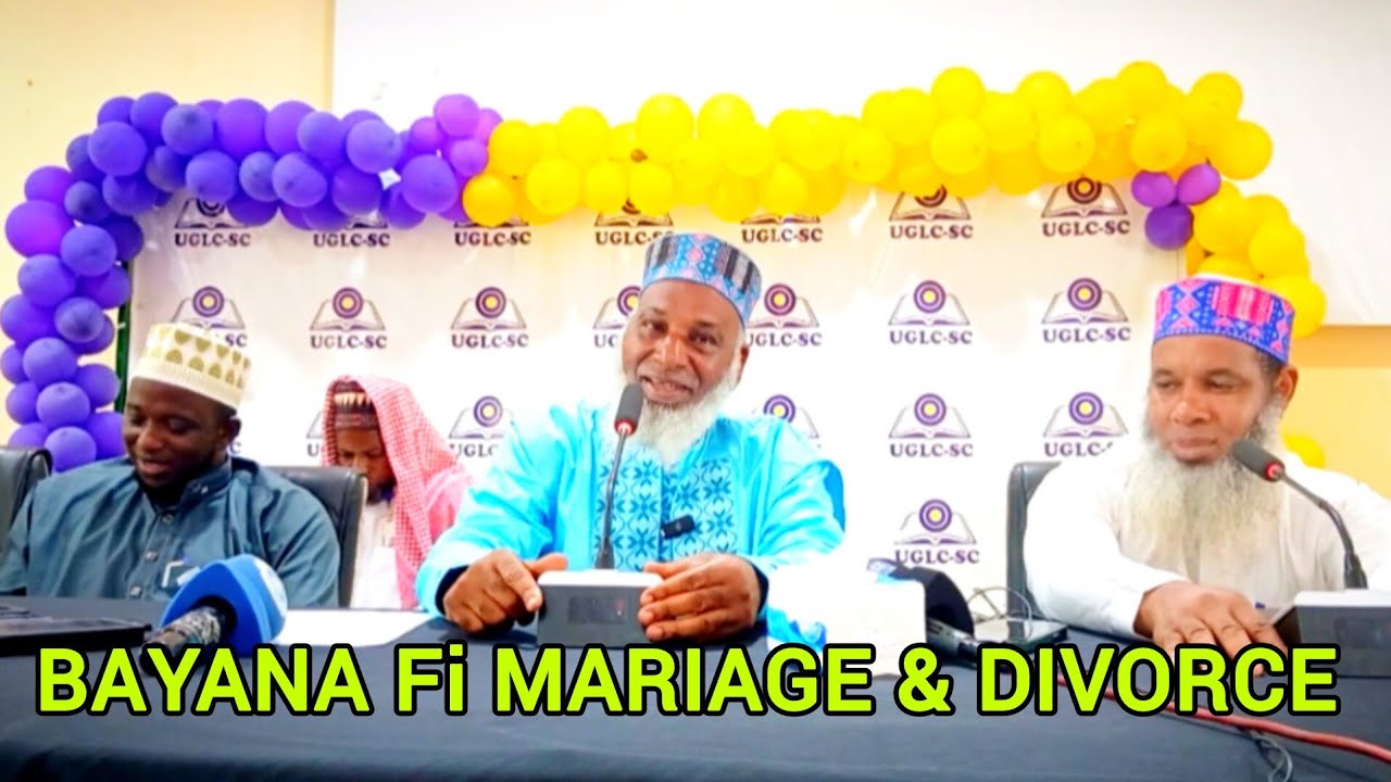 🛑BAYANA Fii Mariage & Divorce/ Dr Oury Barry 