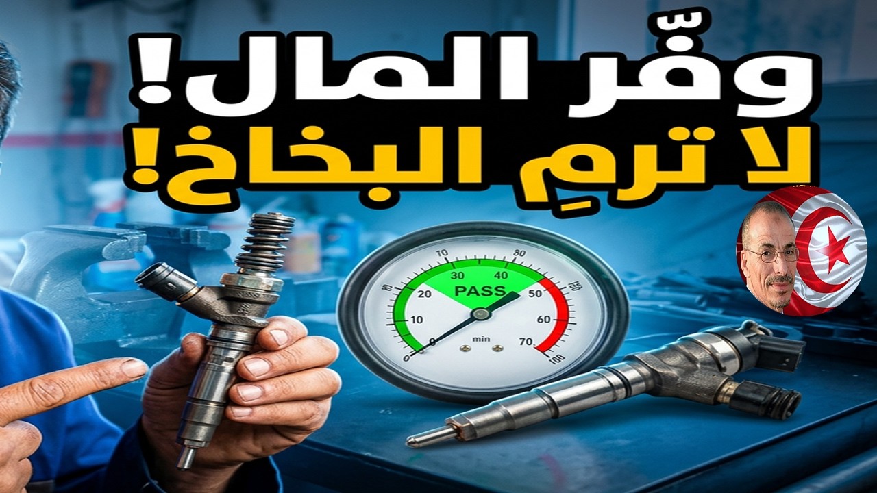 استبدال صمام ،الانجكتور او حاقن / دلفي 1.5 د سى ئي - injecteur Delphi 1.5 dci - البخاخاتrenault  dci