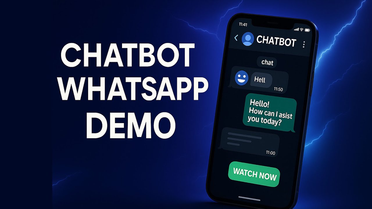 Chatbot WhatsApp IA pour Entreprises &ndash; Pr&eacute;sentation & D&eacute;mo 2025 🚀🤖