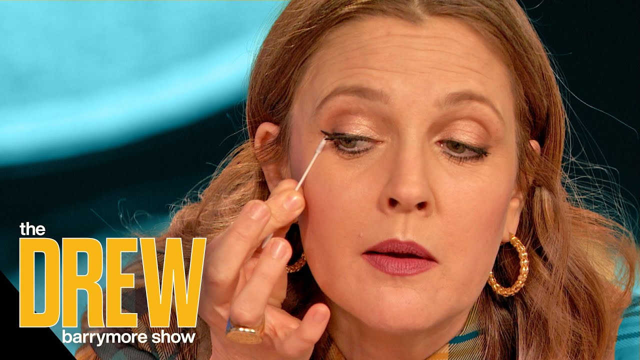 Drew Demonstrates How to Achieve the Purrfect Cat Eye Makeup Look