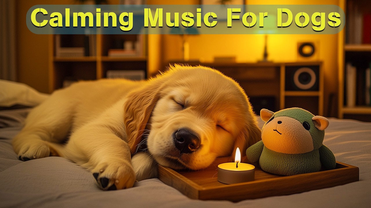 12 HOURS of Relaxing Music For Dogs 🐶 Anti Separation Anxiety Relief 🎵 Dog Calming Music for Sleep 💤