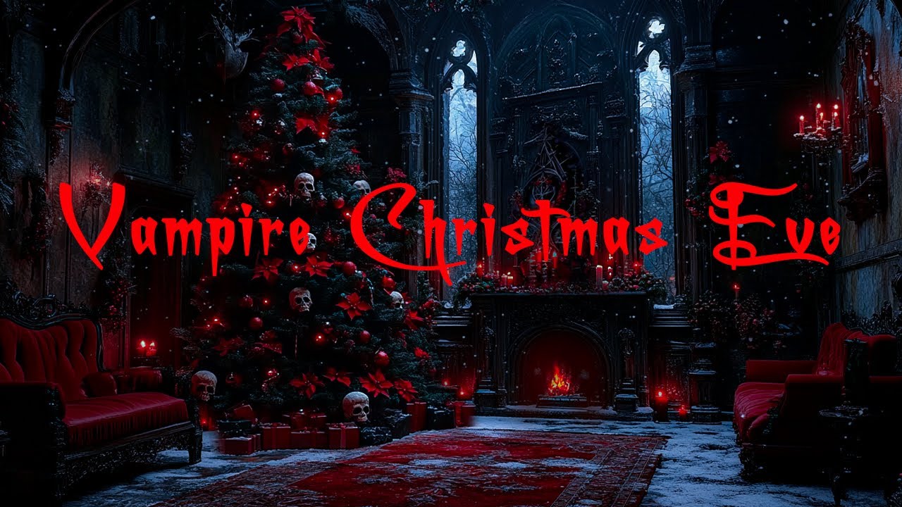 Vampire Christmas Eve | Vampire's Haunted Piano Melody | Dark Academia Music