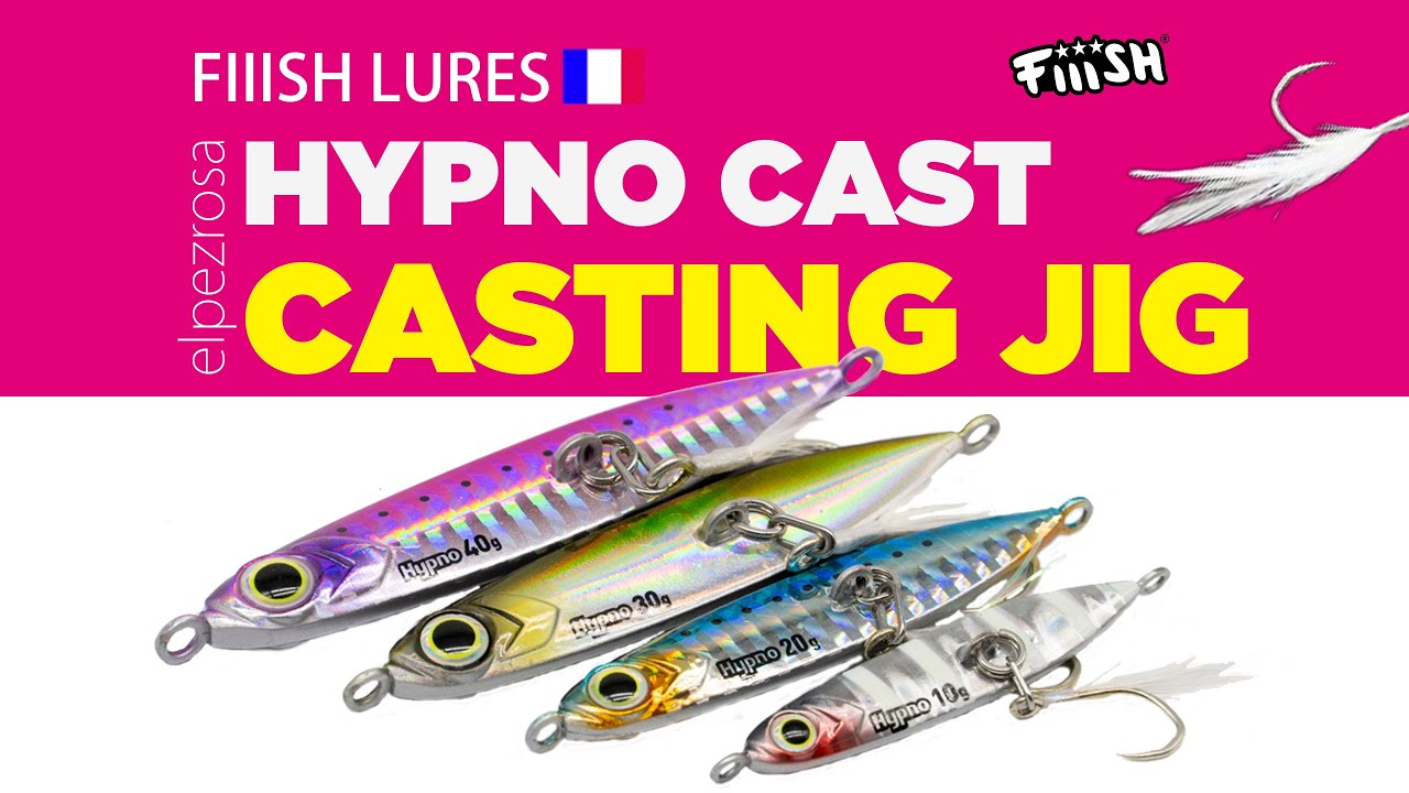 Pescar con Jigs: Nuevo Hypno Cast de Fiiish