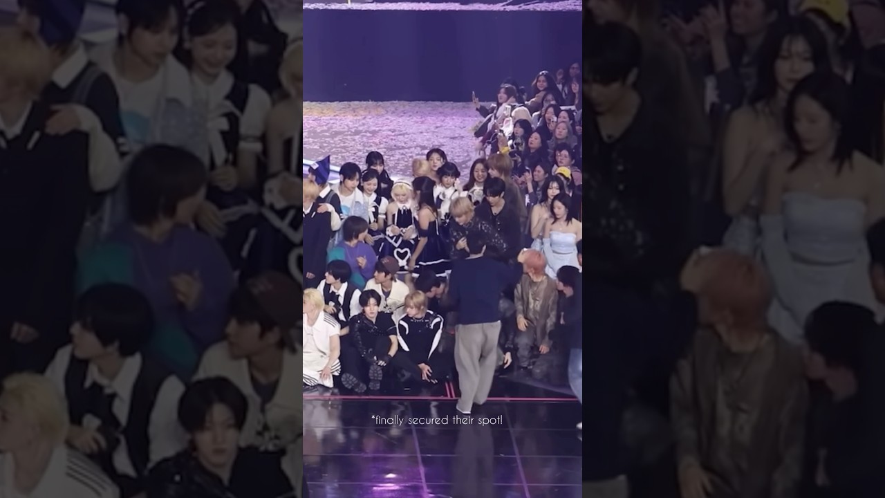 UNIS & AHOF cute interaction during KGMA 2025 #unis #ahof #kgma2025 #gehlee #popular #trending