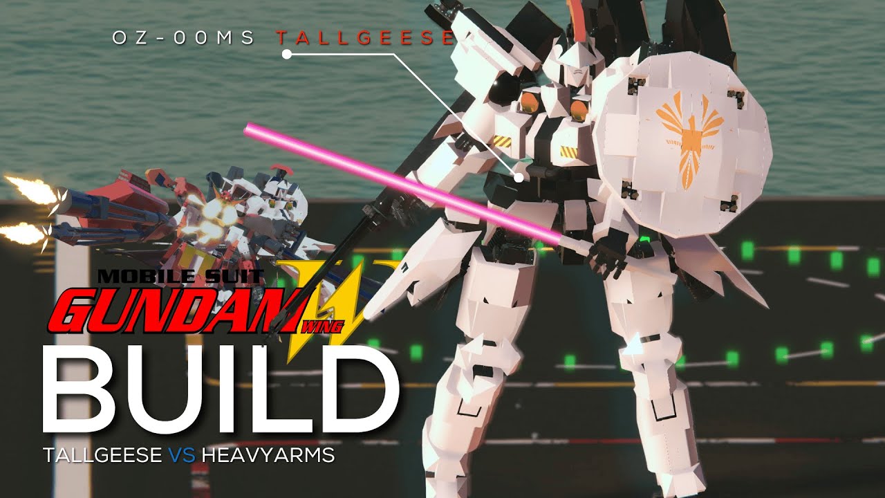 Tallgeese my beloved | vs Heavyarms Gundam Wing 新機動戦記ガンダム Ｗ |  Trailmakers Mech Fight Build