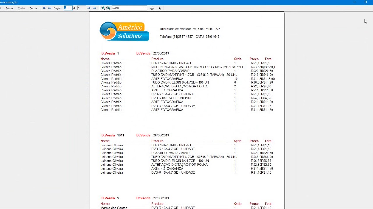 Aula 11 Controle de Orçamento Fortes Report