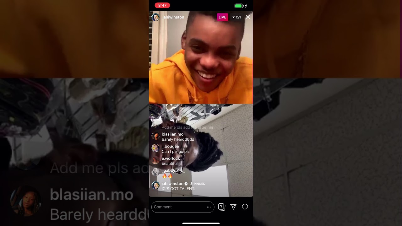 IG’s GOT TALENT WITH JAHI WINSTON (shaquarra taking a break)
