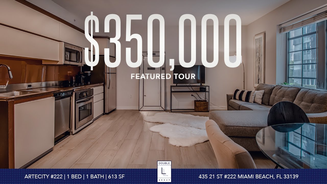 Miami Beach Condo | ArteCity #222 | Featured Tour