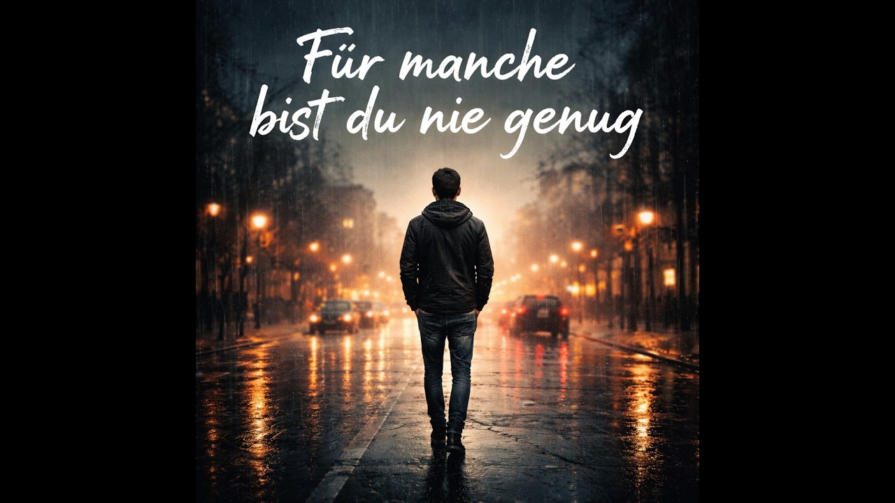 Für Manche bist du nie genug