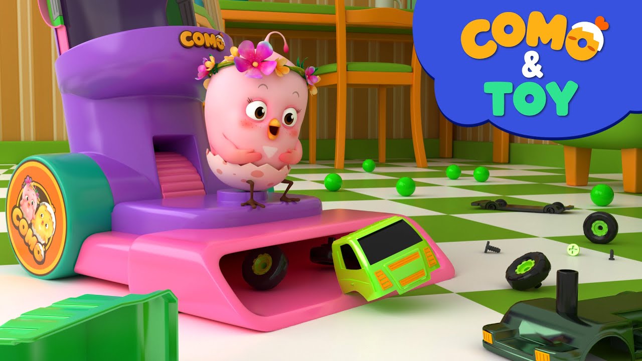 Como | Vacuum Cleaner 2  | Learn colors and words | Cartoon video for kids | Como Kids TV