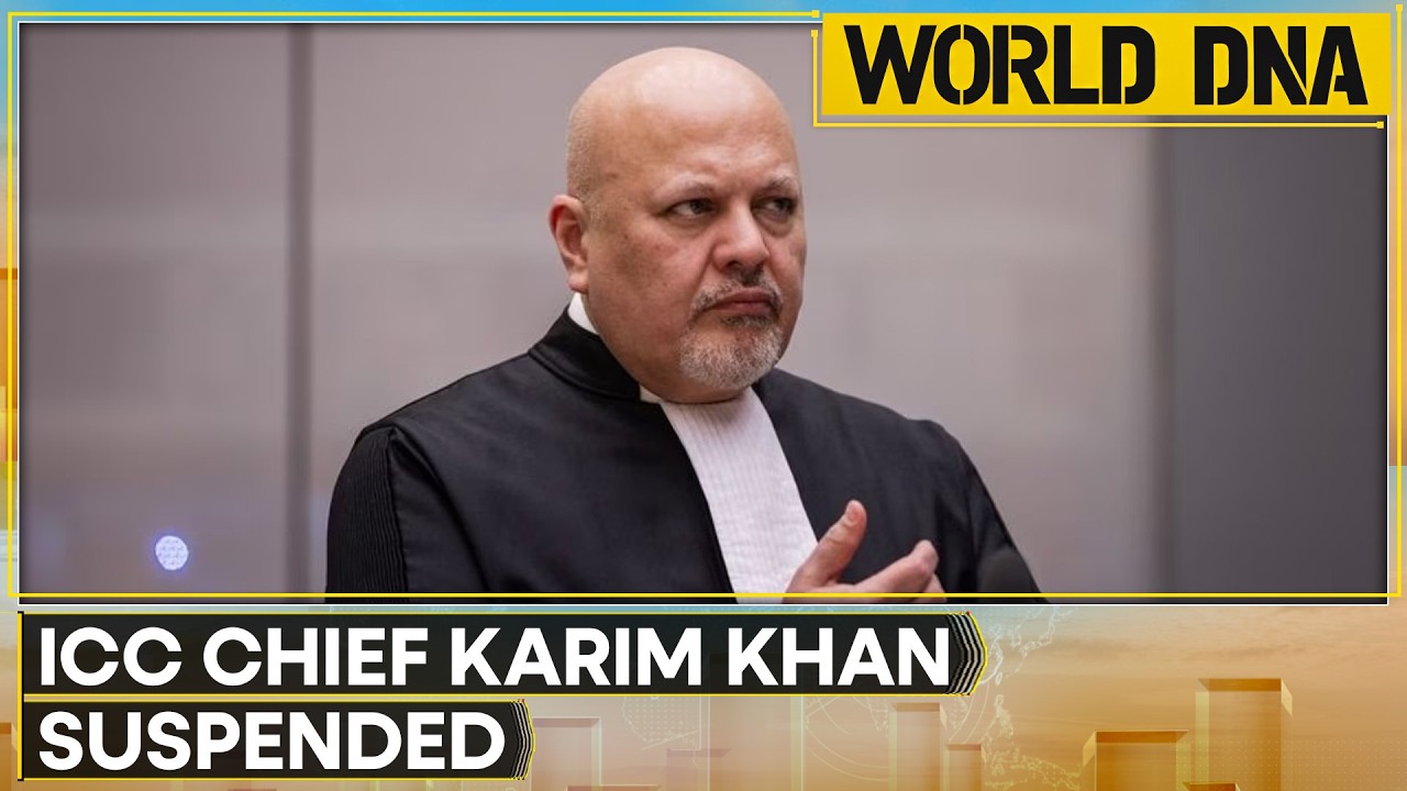 ICC Chief Prosecutor Karim Khan Suspended Amid Sexual Abuse Allegations | WION World DNA
