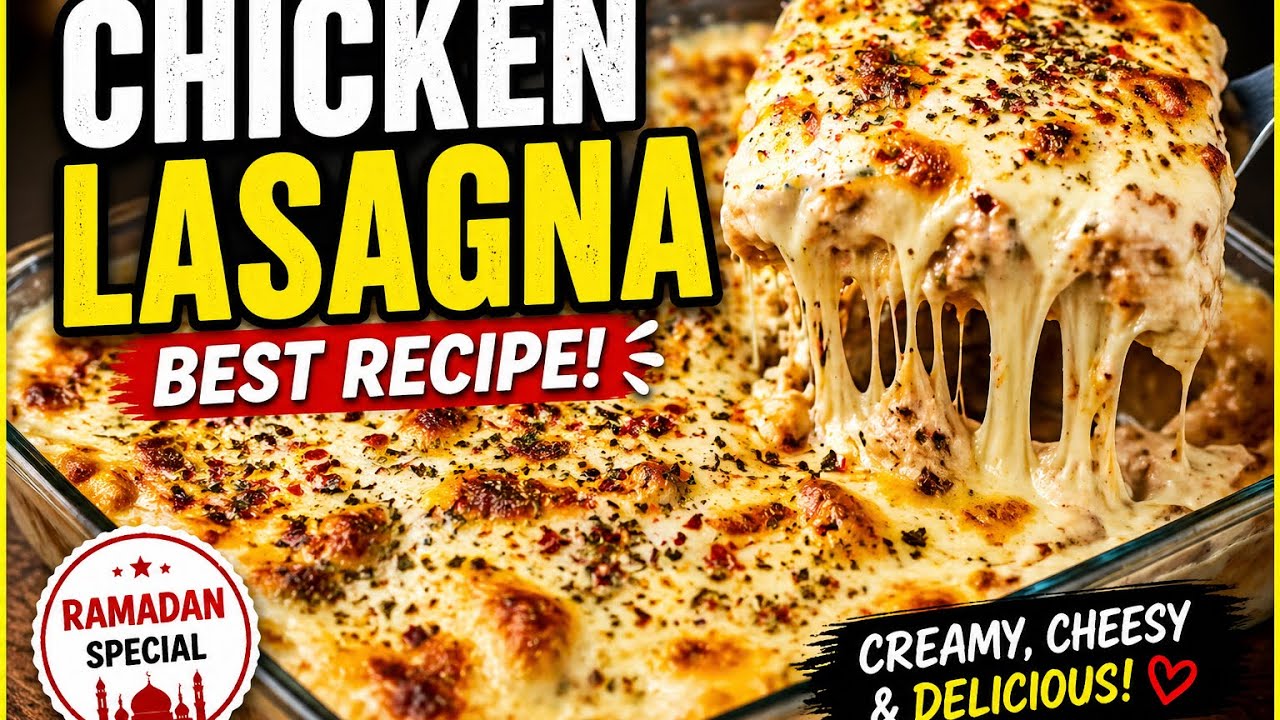 Chicken Lasagna Recipe@MEREGHARKYZAIQAY 