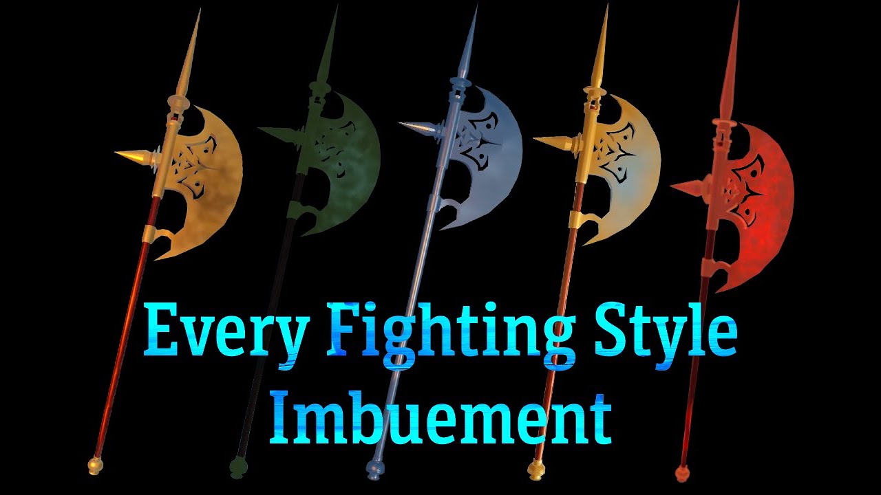 Every Fighting Style Imbuement - Arcane Odyssey