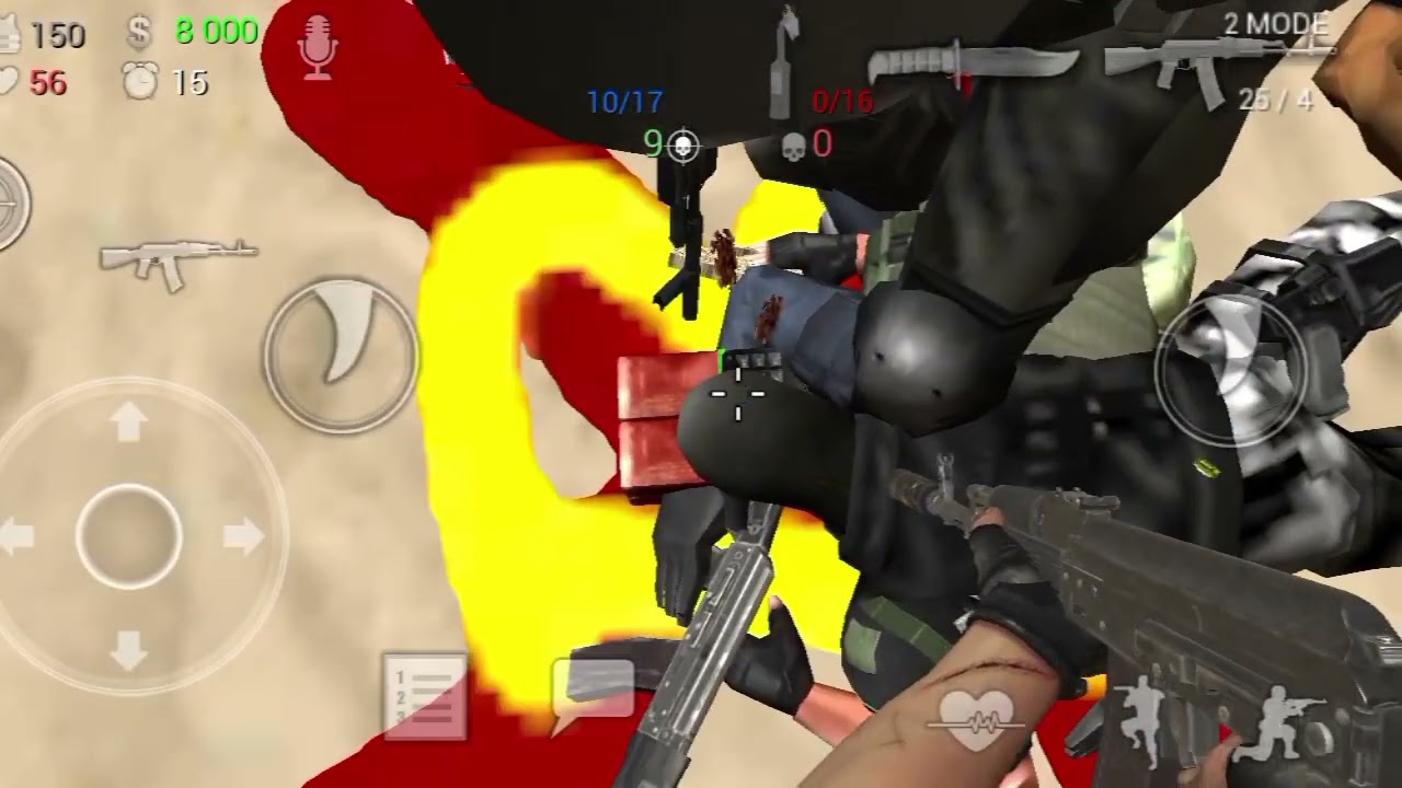 I played bomb mode In the game SFG2 