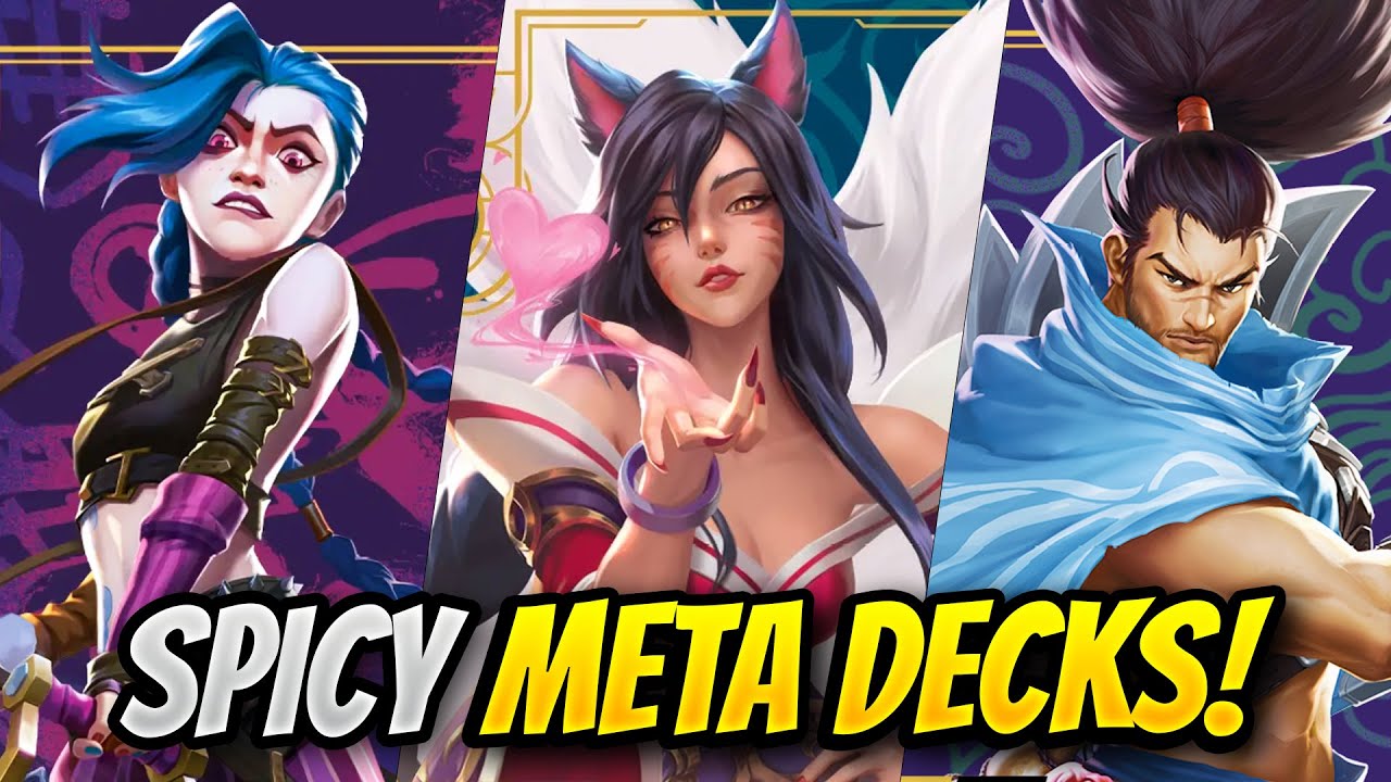 THE BEST RIFTBOUND DECKS FOR EVERY LEGEND (almost)