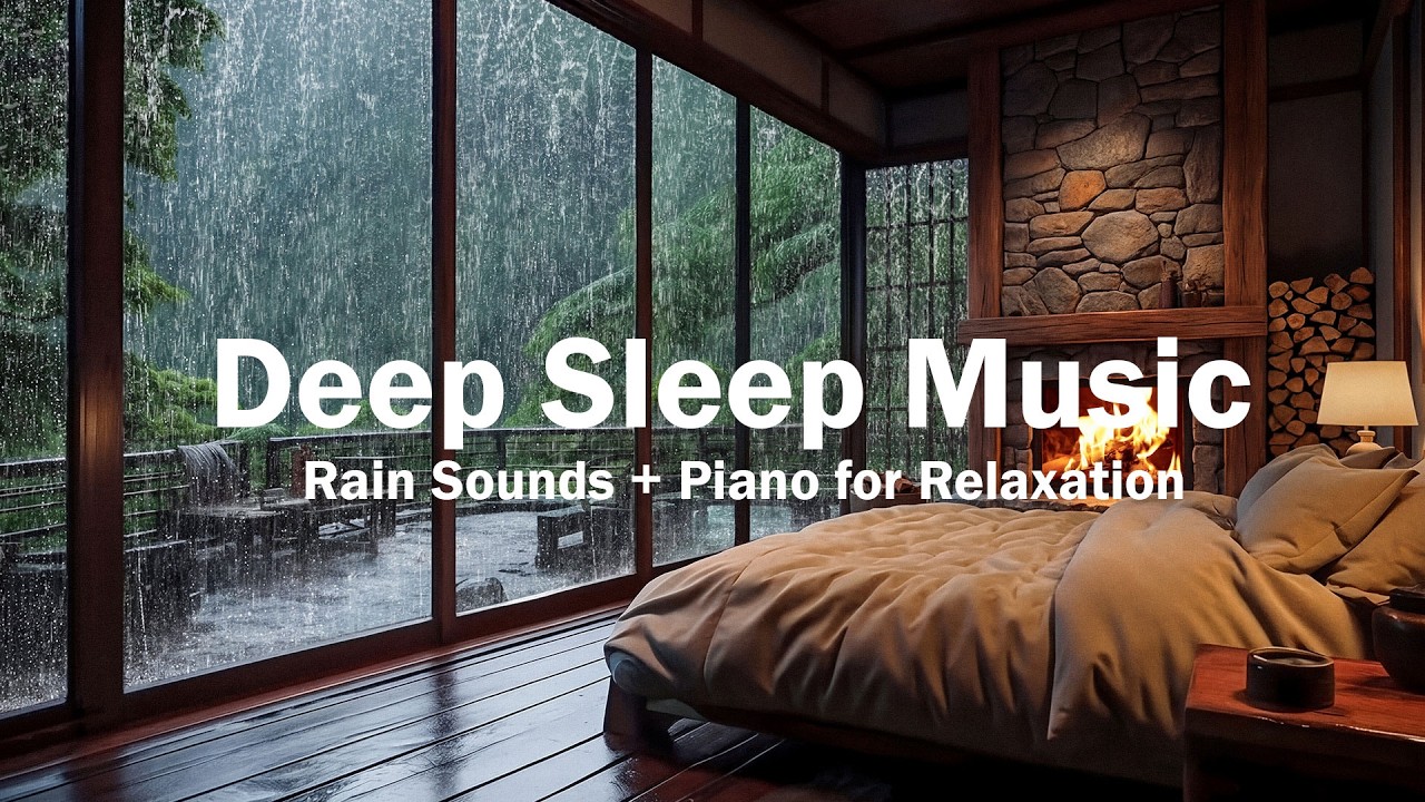 Relaxing Sleep Music –Rain Sounds & Relaxing Piano Music to Sleep Deeply,Reduce Symptoms of Insomnia