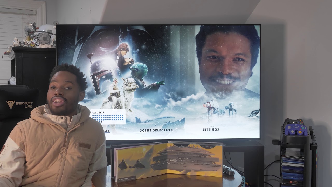 4K ULTRA HD BLU-RAY REVIEW STAR WARS EMPIRE STRIKES BACK EPISODE 5 + 4K Digital Copy Giveaway(LGC9)