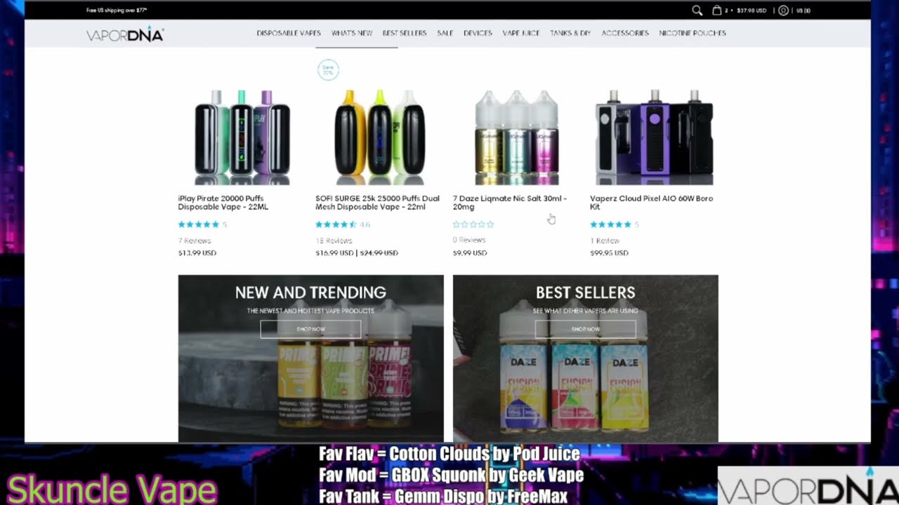 VaporDNA Review! This might be my new favorite store!