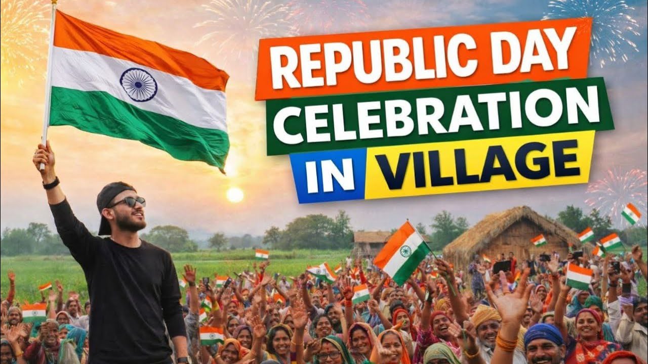 ||CELEBRATING REPUBLIC DAY IN VILLAGE || 