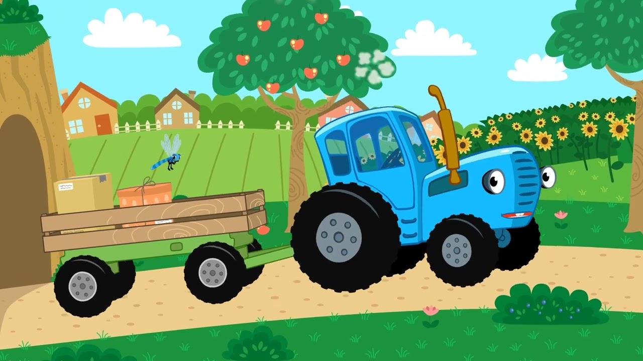 💥ХИТЫ💥Синий Трактор и Царевна💥Детские Песенки Сборник Бульдозер