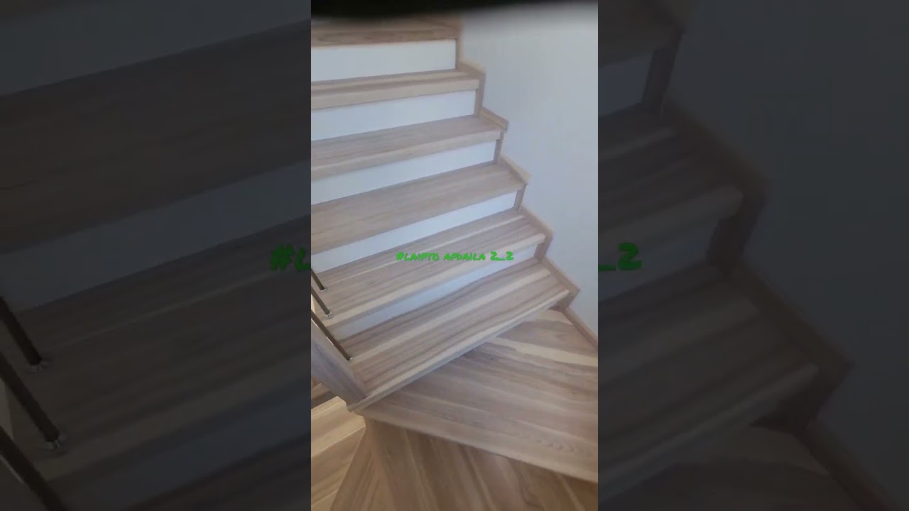 #betoninių laiptų apdaila (video 2-2)