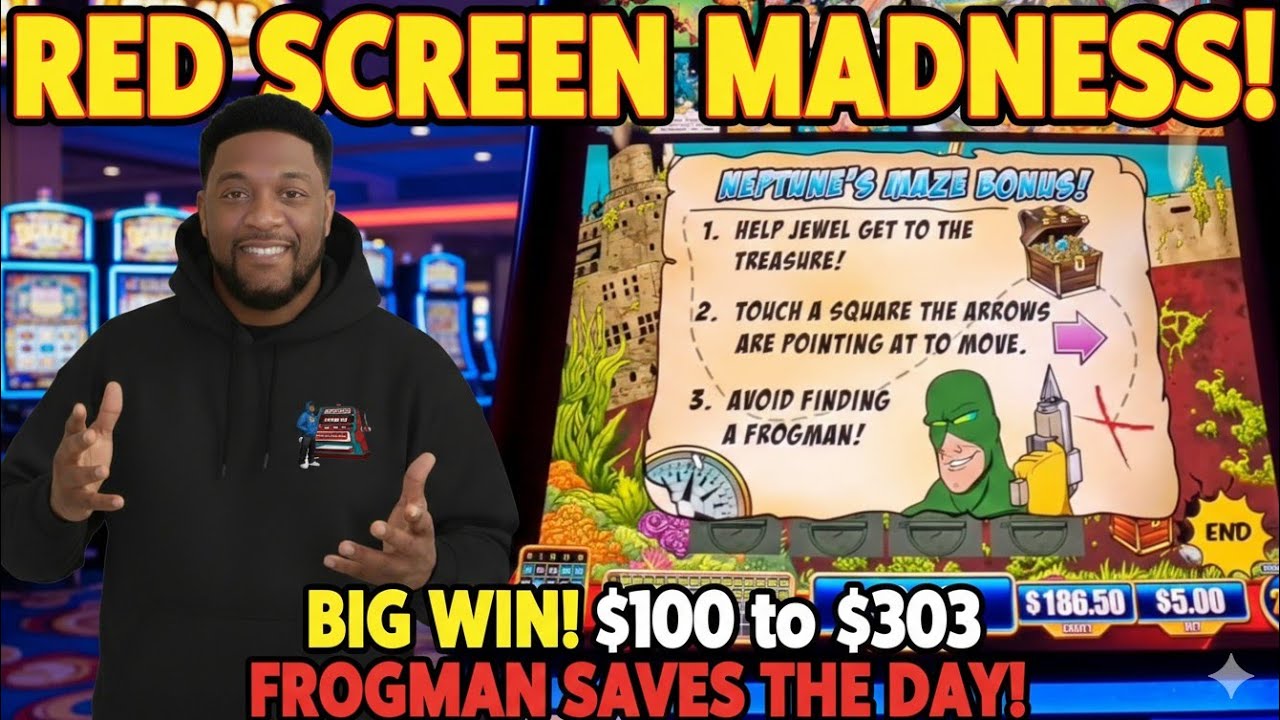 Turning $100 into $300 on Neptune's Gold! (Borders Casino VGT Session)
