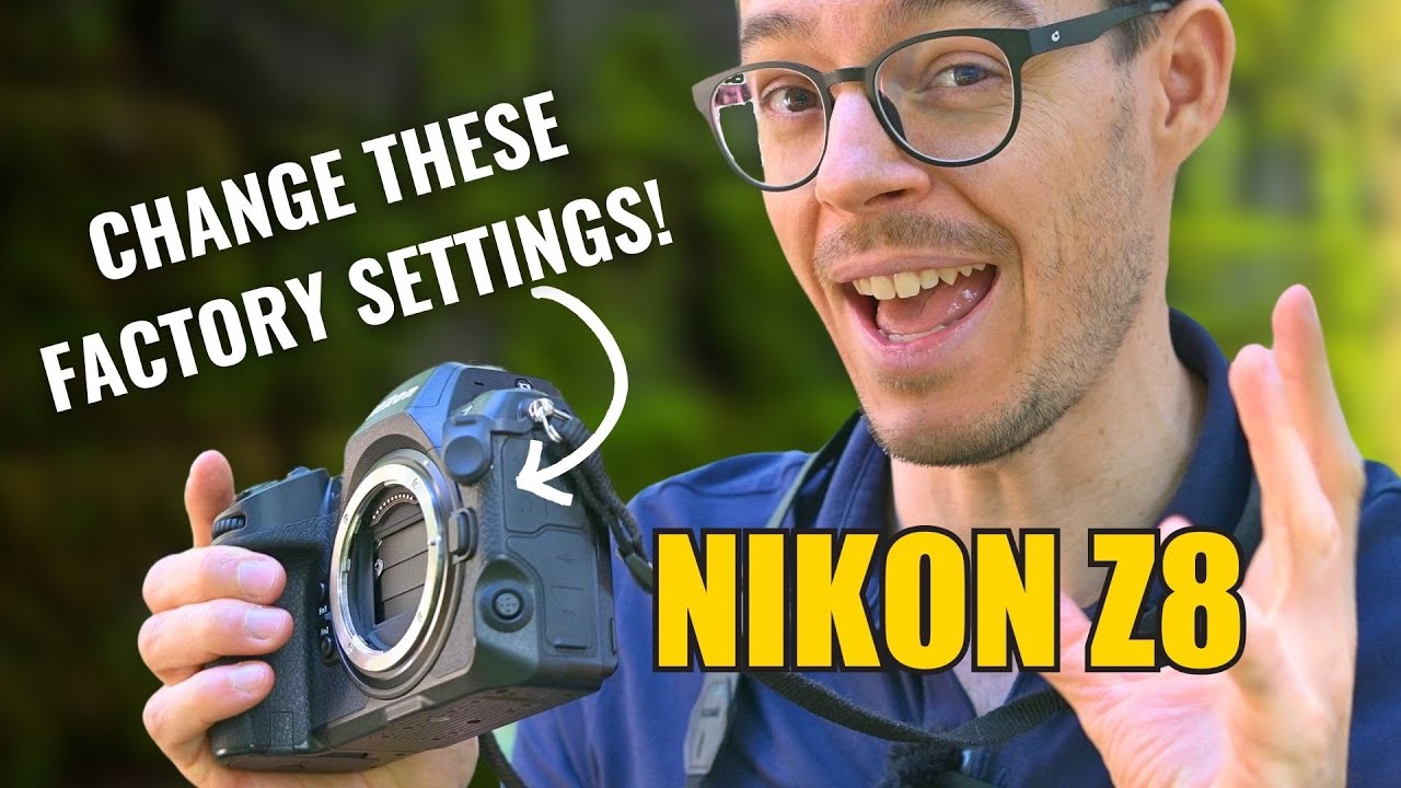 Nikon Z8: НАСТРОЙТЕ эти параметры перед съемкой
