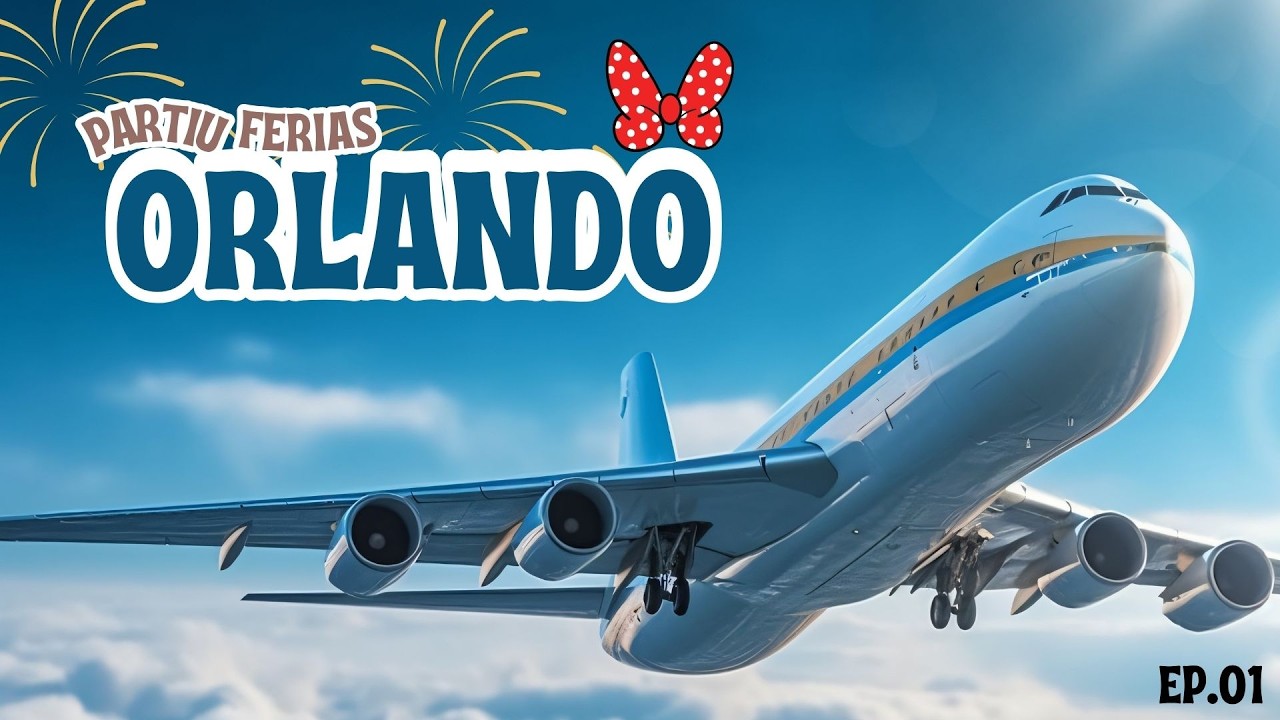 COME&Ccedil;OU! Nossa viagem para Orlando + experi&ecirc;ncia nas salas VIP - EP01