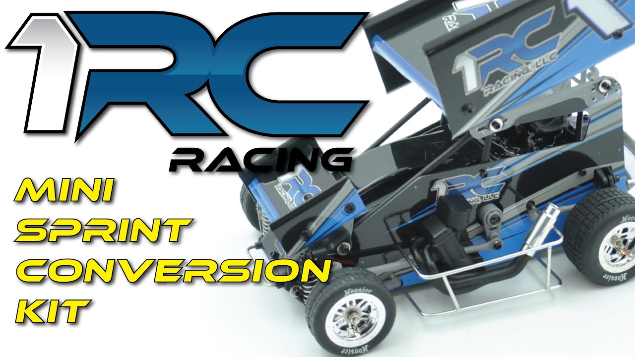 1RC Racing - 1RC1027 - Видео о комплекте для переоборудования мини-модели в спринтерскую модель м...