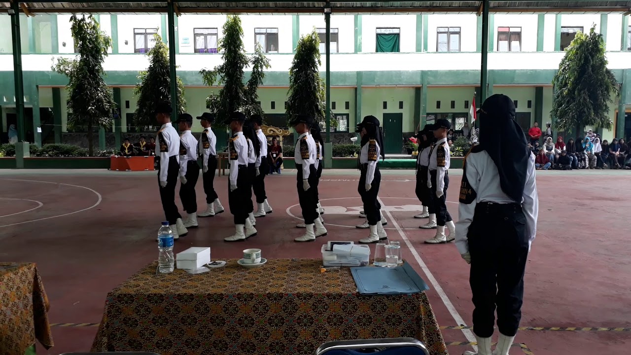 Paskibra smpn 4 palimanan || gamati IV || di lkbb sman 1 sumber 2018