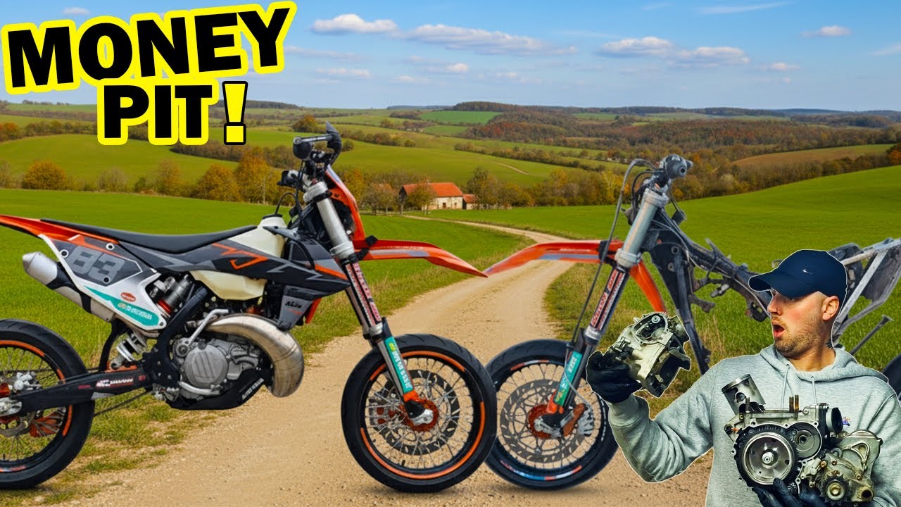 Разбираю свой ПОВРЕЖДЕННЫЙ KTM EXC 300 TPI