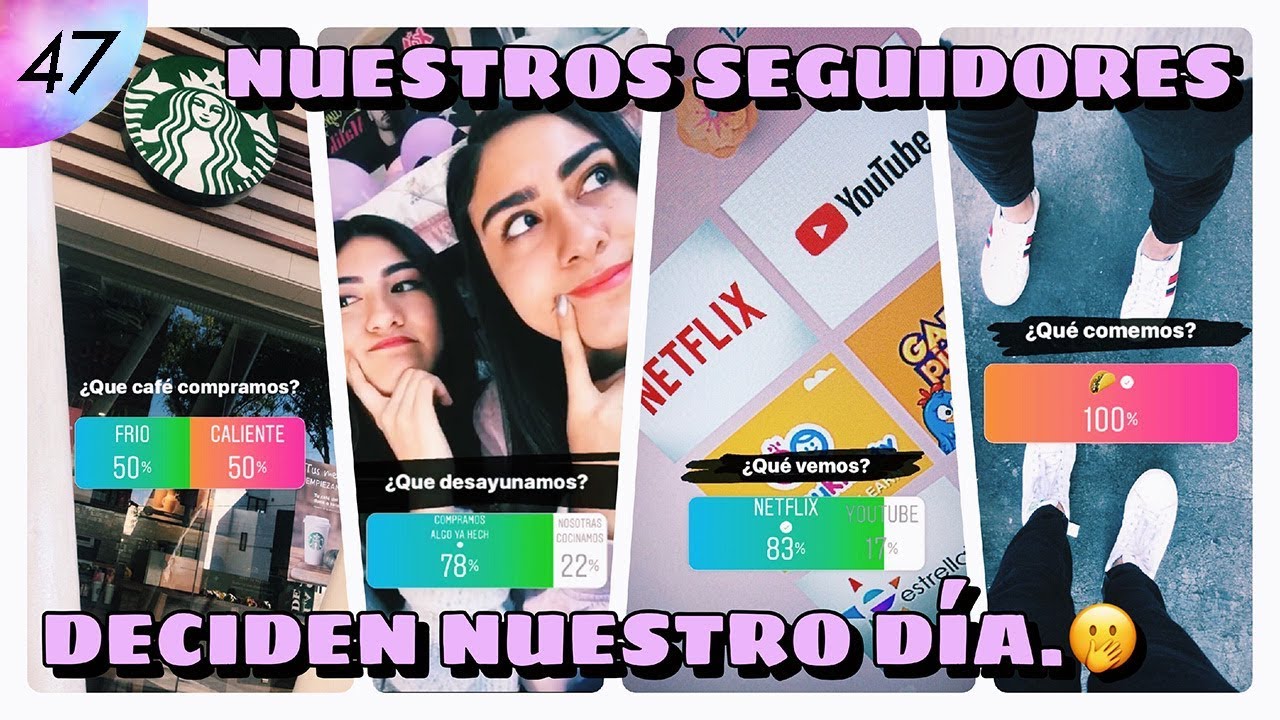 NUESTROS SEGUIDORES DECIDEN NUESTRO D&Iacute;A😱 / Mariana y Metzi