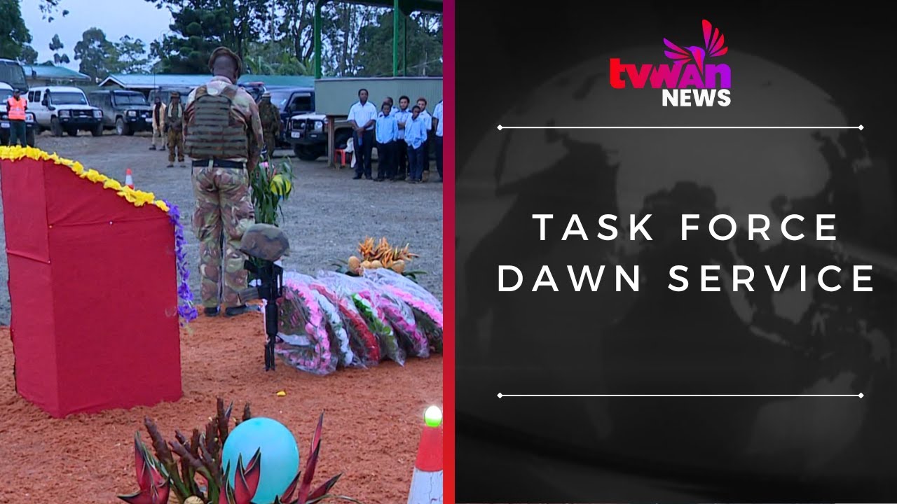Task Force dawn service
