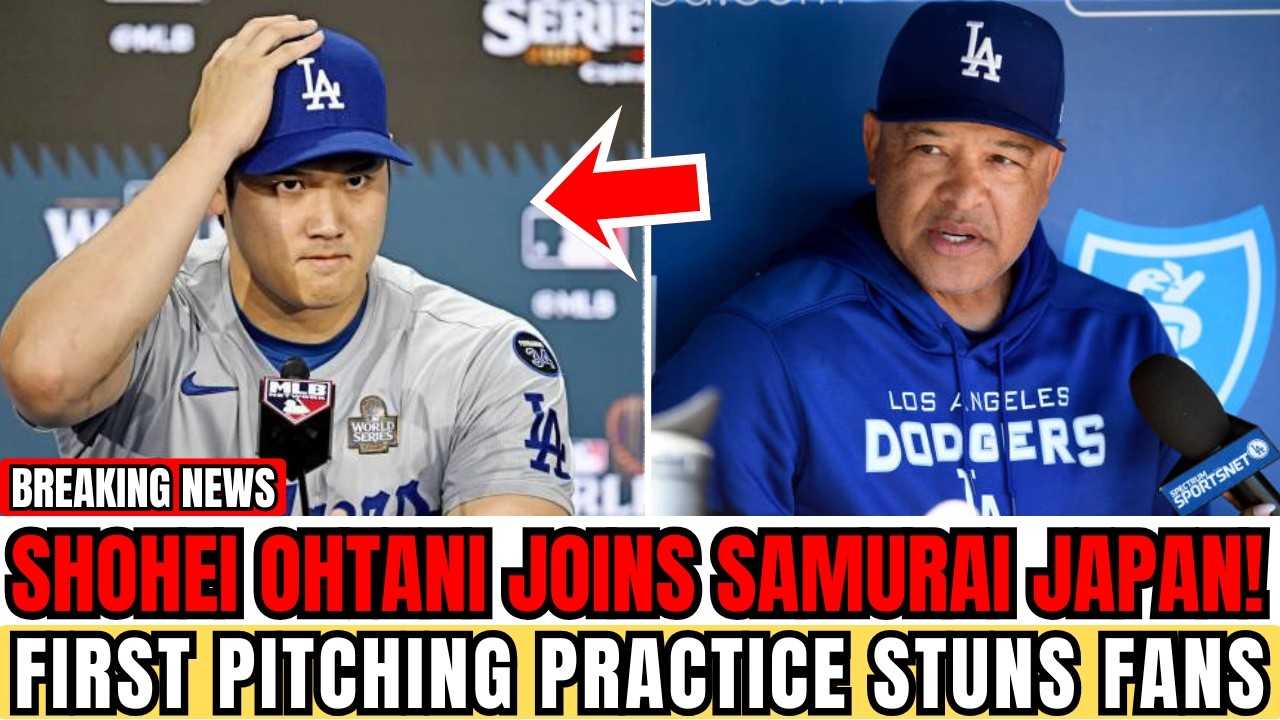 BREAKING: OHTANI JOINS SAMURAI JAPAN! First Pitching Practice STUNS Fans